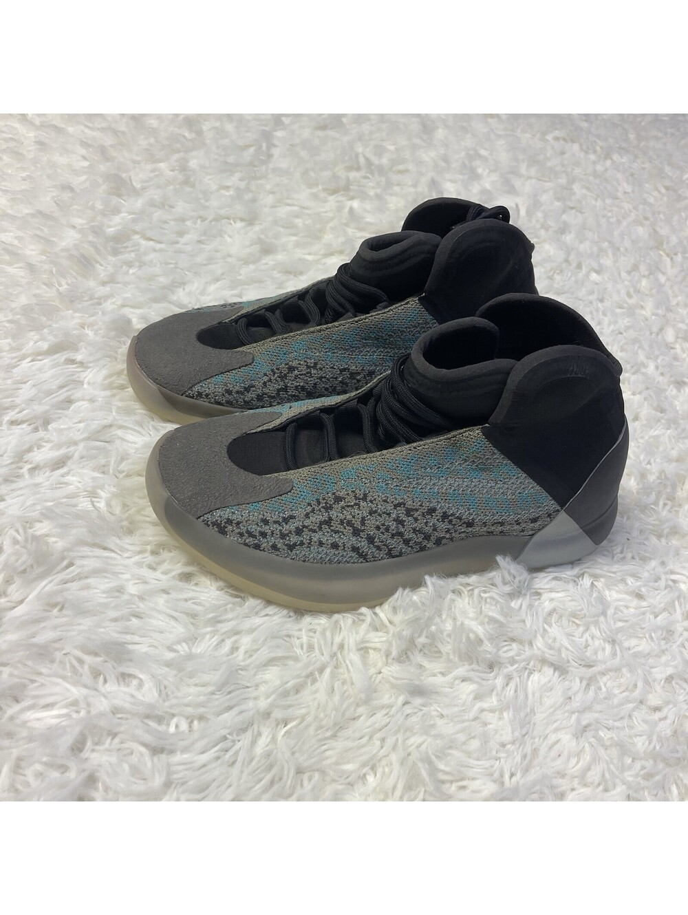 Adidas Yeezy Boost Quantum Sea Teal Sz 6 G58864 Blue Teal Sneakers